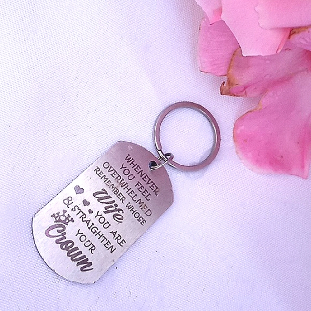 Wife Keyring
